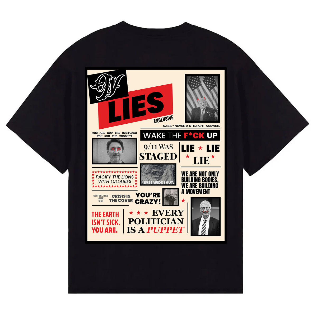 Lies - T Shirt